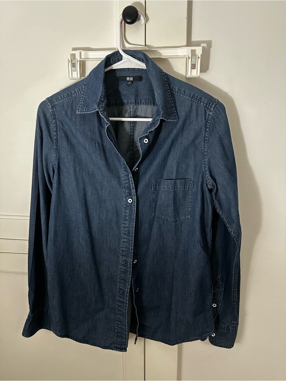 Uniqlo Indigo Blue Denim Shirt